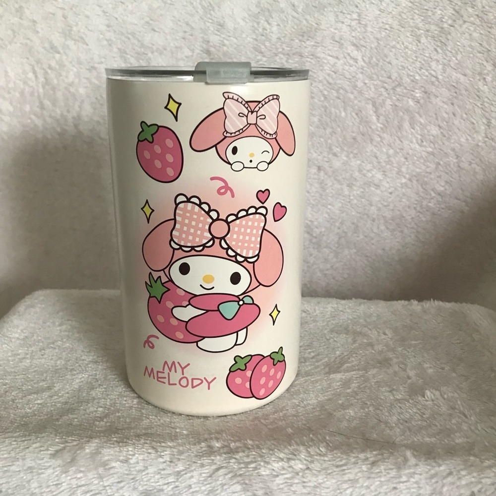 Melody Coffee tea water Mug w Straw Portable Stainless Steel Insulated Mug New - Picture 3 of 10